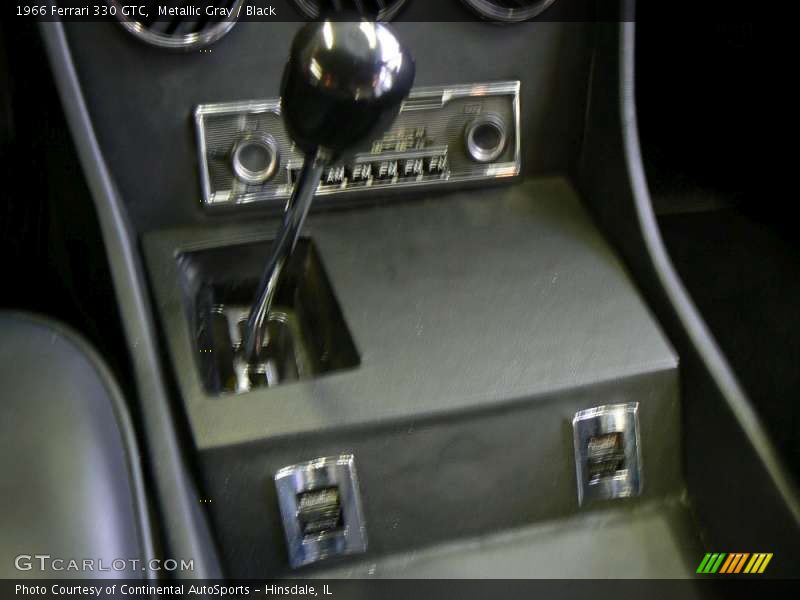 Metallic Gray / Black 1966 Ferrari 330 GTC