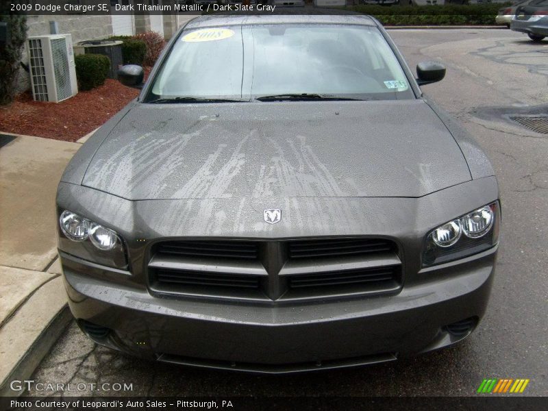 Dark Titanium Metallic / Dark Slate Gray 2009 Dodge Charger SE
