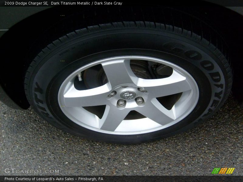 Dark Titanium Metallic / Dark Slate Gray 2009 Dodge Charger SE