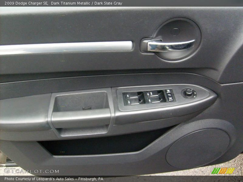 Dark Titanium Metallic / Dark Slate Gray 2009 Dodge Charger SE