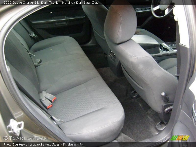 Dark Titanium Metallic / Dark Slate Gray 2009 Dodge Charger SE