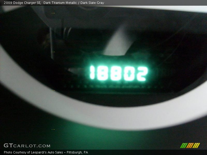 Dark Titanium Metallic / Dark Slate Gray 2009 Dodge Charger SE