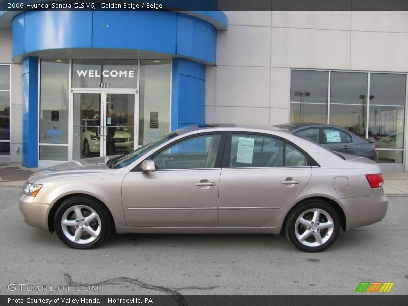 Golden Beige / Beige 2006 Hyundai Sonata GLS V6