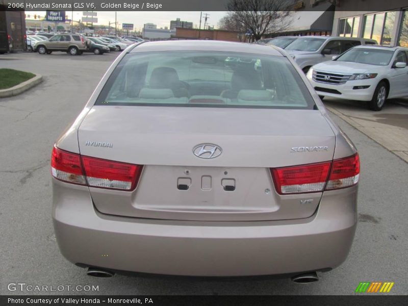 Golden Beige / Beige 2006 Hyundai Sonata GLS V6