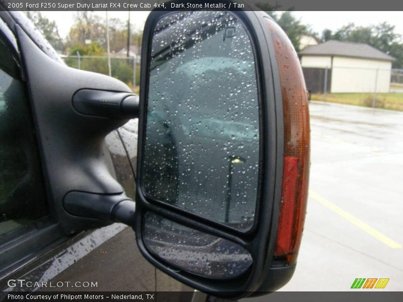 Dark Stone Metallic / Tan 2005 Ford F250 Super Duty Lariat FX4 Crew Cab 4x4