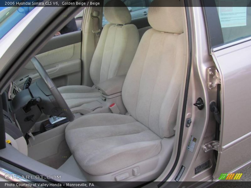 Golden Beige / Beige 2006 Hyundai Sonata GLS V6