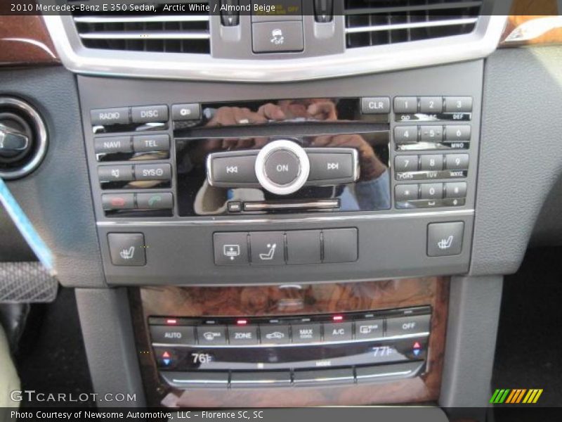 Arctic White / Almond Beige 2010 Mercedes-Benz E 350 Sedan