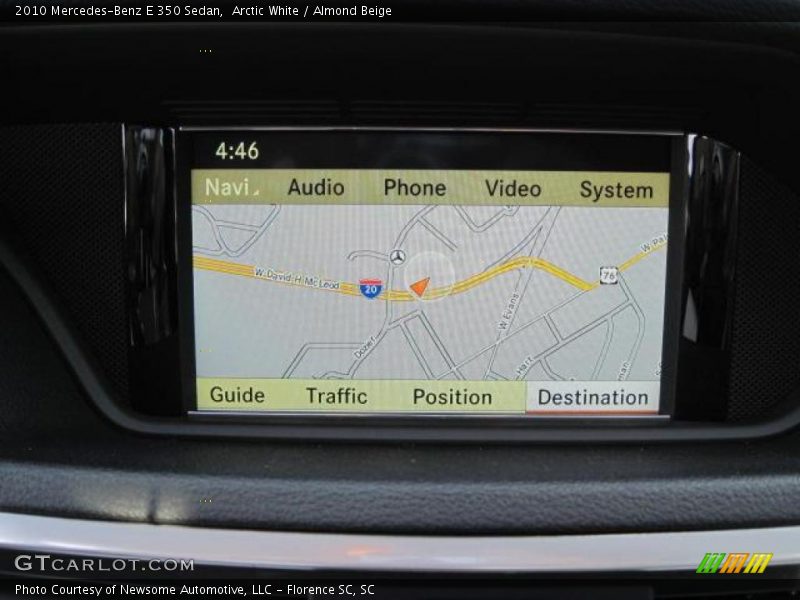 Arctic White / Almond Beige 2010 Mercedes-Benz E 350 Sedan