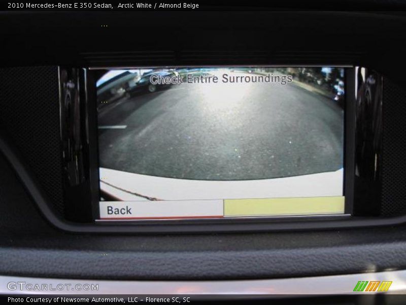 Arctic White / Almond Beige 2010 Mercedes-Benz E 350 Sedan