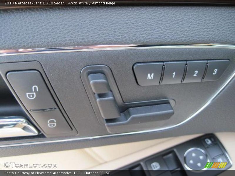 Arctic White / Almond Beige 2010 Mercedes-Benz E 350 Sedan