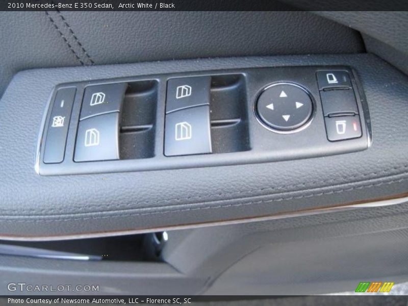Arctic White / Black 2010 Mercedes-Benz E 350 Sedan