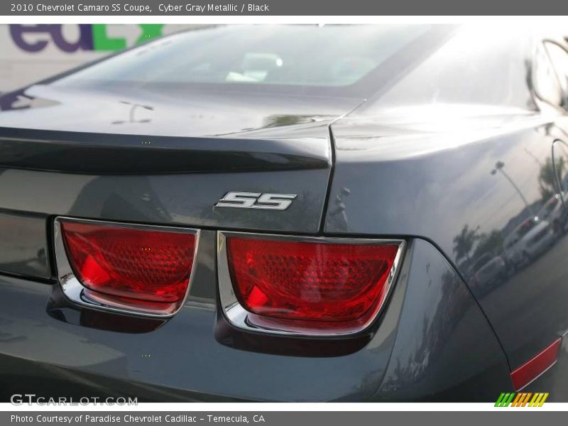 Cyber Gray Metallic / Black 2010 Chevrolet Camaro SS Coupe