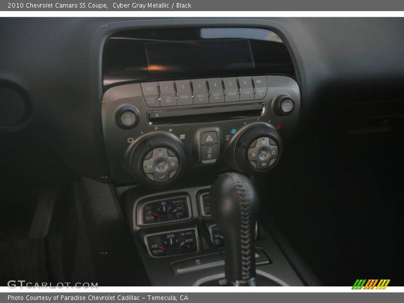 Cyber Gray Metallic / Black 2010 Chevrolet Camaro SS Coupe
