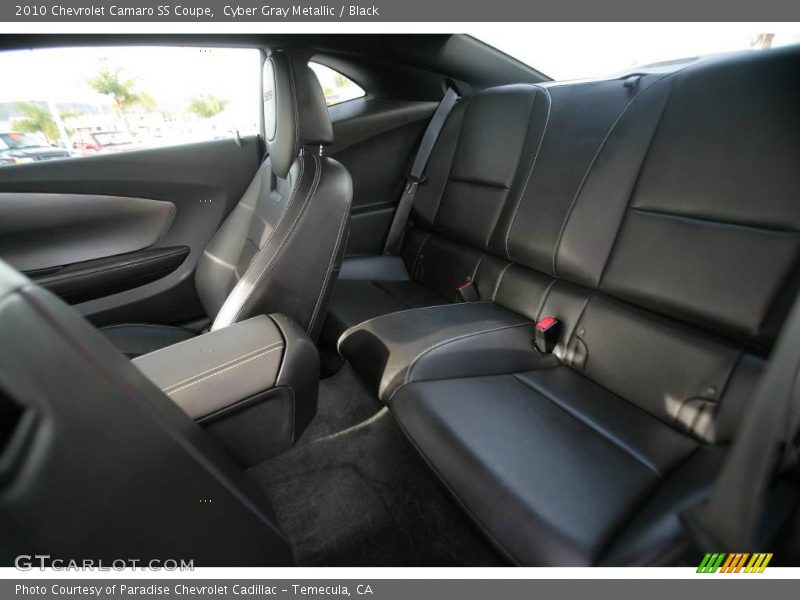 Cyber Gray Metallic / Black 2010 Chevrolet Camaro SS Coupe
