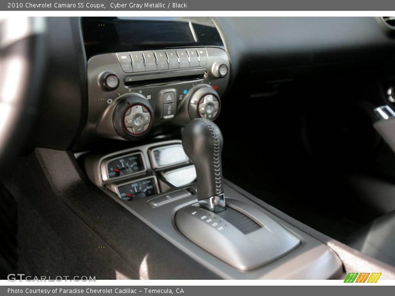 Cyber Gray Metallic / Black 2010 Chevrolet Camaro SS Coupe