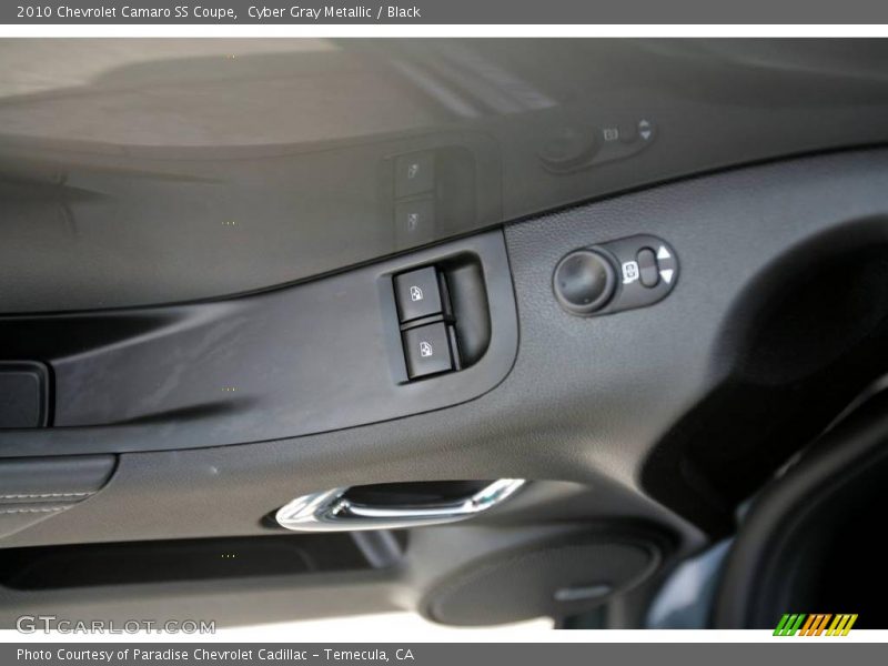 Cyber Gray Metallic / Black 2010 Chevrolet Camaro SS Coupe