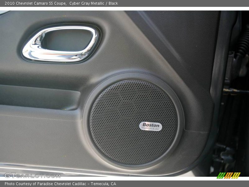 Cyber Gray Metallic / Black 2010 Chevrolet Camaro SS Coupe