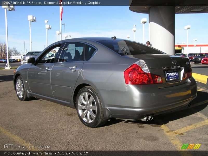 Diamond Graphite Metallic / Graphite 2007 Infiniti M 35 Sedan