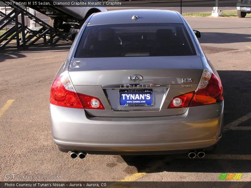 Diamond Graphite Metallic / Graphite 2007 Infiniti M 35 Sedan