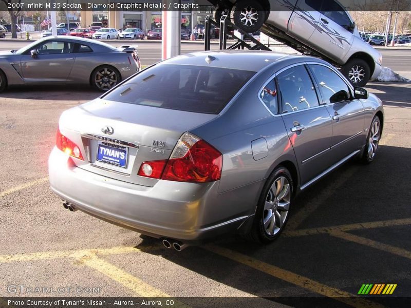 Diamond Graphite Metallic / Graphite 2007 Infiniti M 35 Sedan