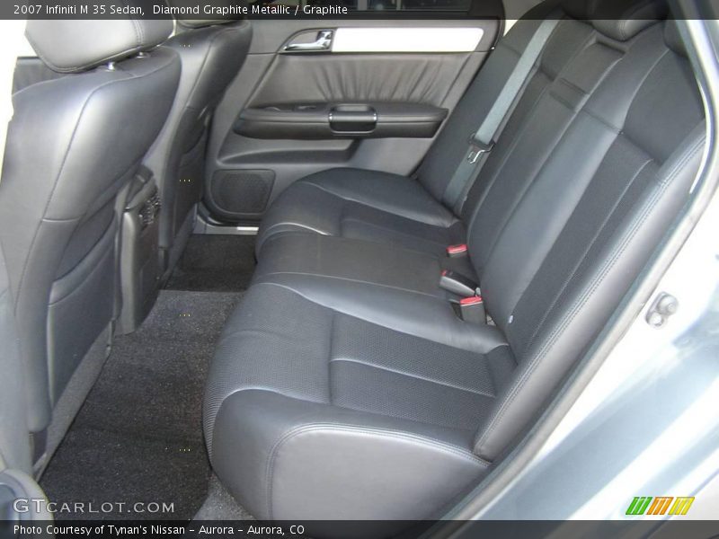 Diamond Graphite Metallic / Graphite 2007 Infiniti M 35 Sedan