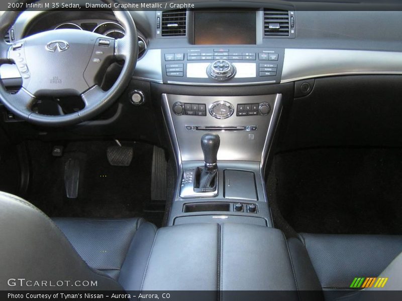 Diamond Graphite Metallic / Graphite 2007 Infiniti M 35 Sedan