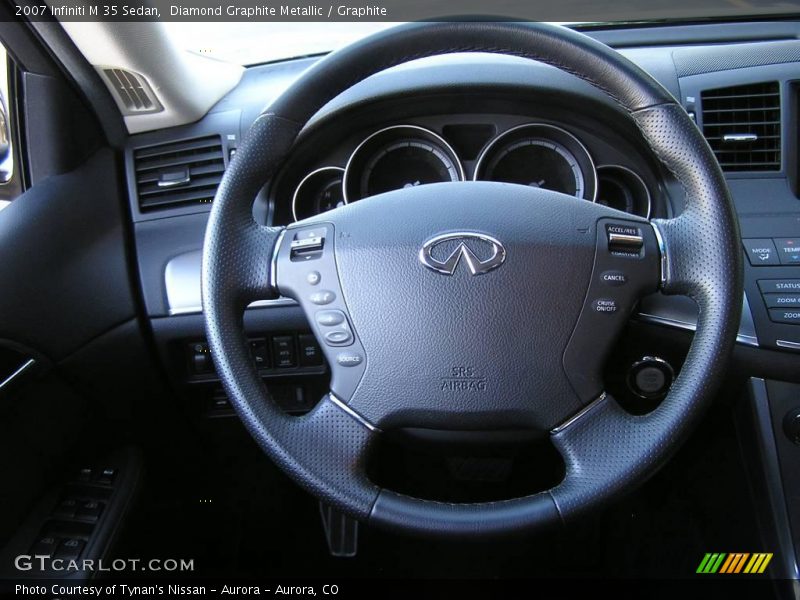 Diamond Graphite Metallic / Graphite 2007 Infiniti M 35 Sedan