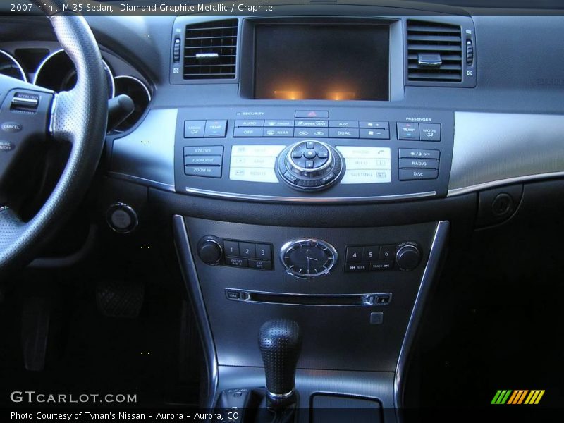 Diamond Graphite Metallic / Graphite 2007 Infiniti M 35 Sedan