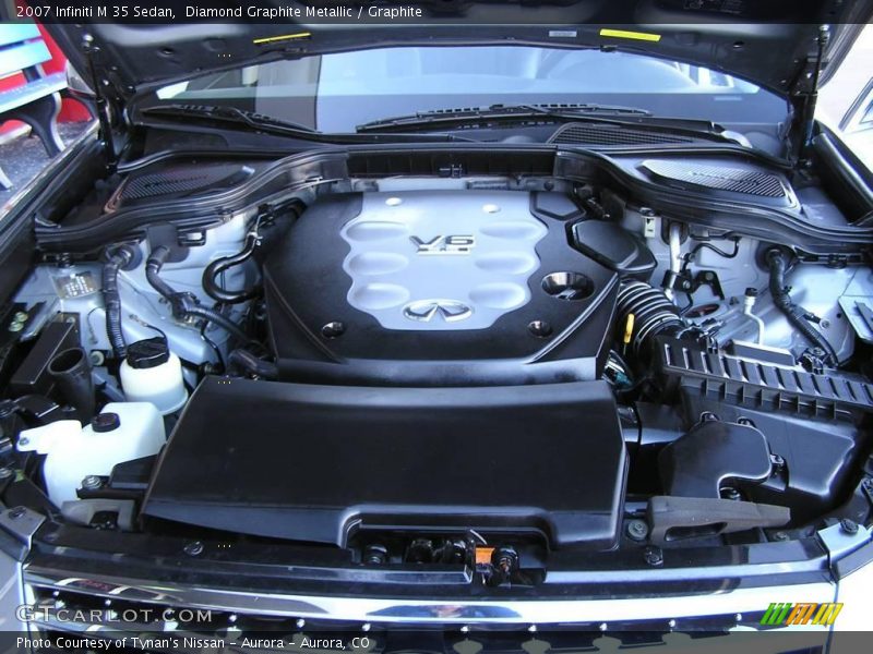 Diamond Graphite Metallic / Graphite 2007 Infiniti M 35 Sedan