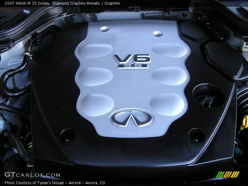 Diamond Graphite Metallic / Graphite 2007 Infiniti M 35 Sedan