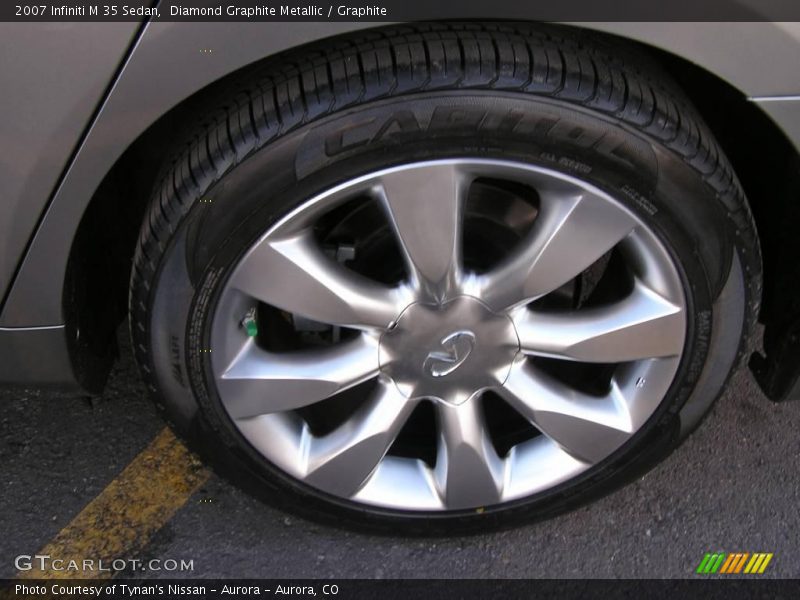 Diamond Graphite Metallic / Graphite 2007 Infiniti M 35 Sedan