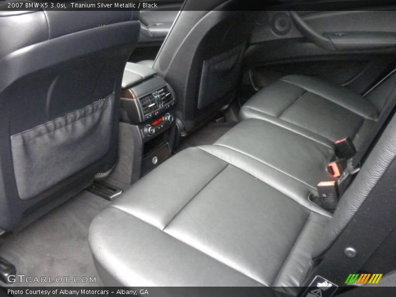 Titanium Silver Metallic / Black 2007 BMW X5 3.0si