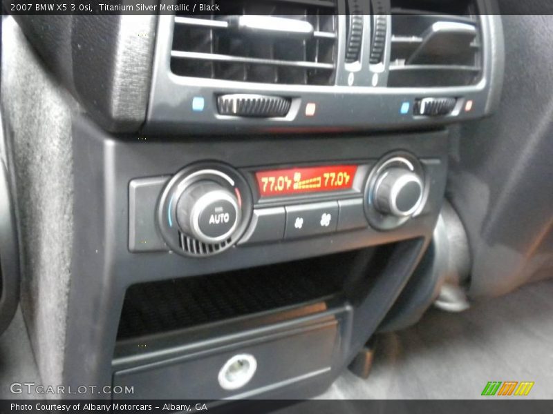 Titanium Silver Metallic / Black 2007 BMW X5 3.0si