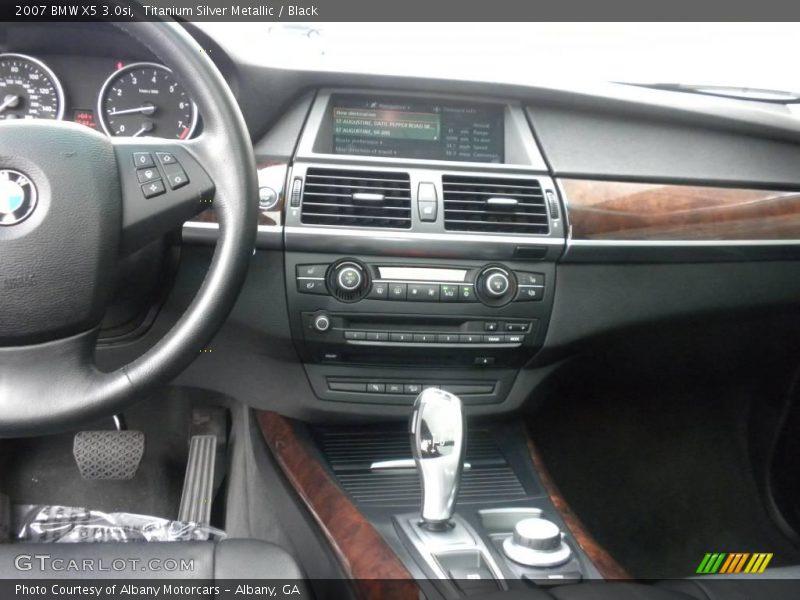 Titanium Silver Metallic / Black 2007 BMW X5 3.0si