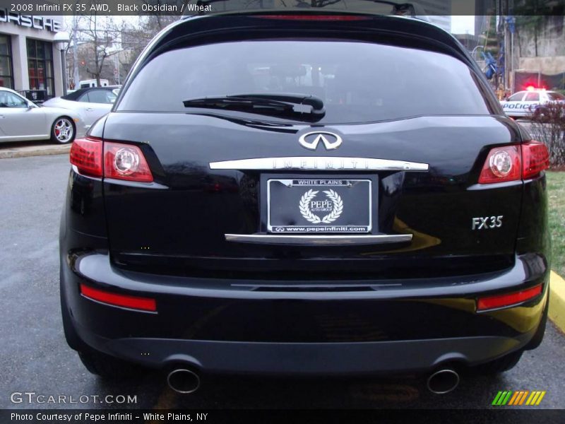 Black Obsidian / Wheat 2008 Infiniti FX 35 AWD