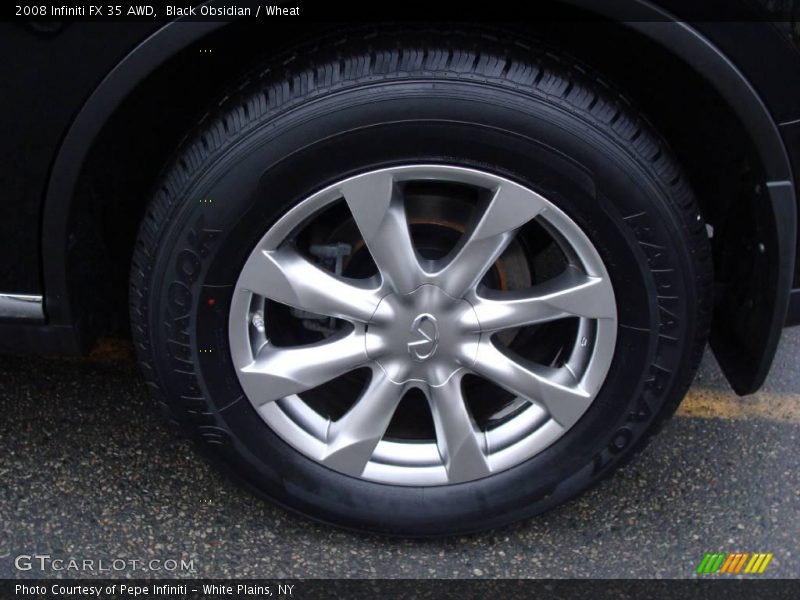 Black Obsidian / Wheat 2008 Infiniti FX 35 AWD