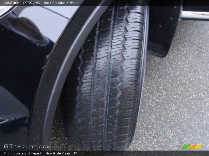 Black Obsidian / Wheat 2008 Infiniti FX 35 AWD