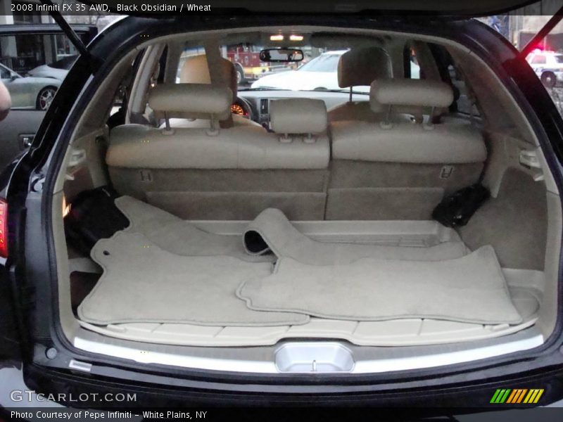 Black Obsidian / Wheat 2008 Infiniti FX 35 AWD