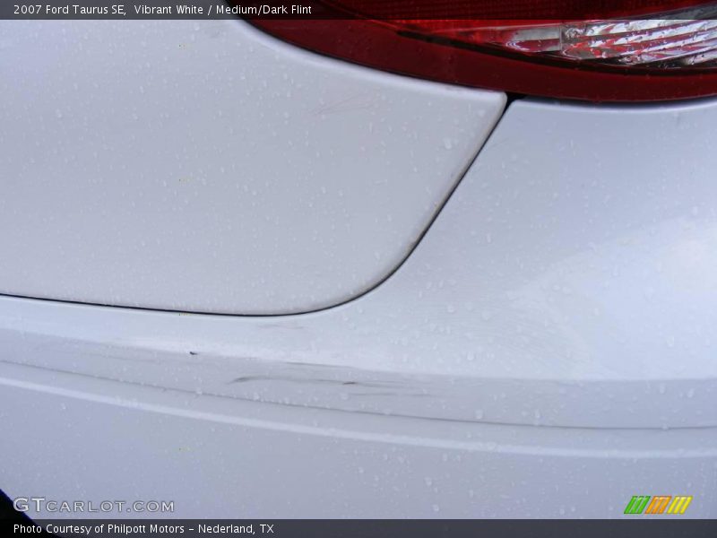 Vibrant White / Medium/Dark Flint 2007 Ford Taurus SE
