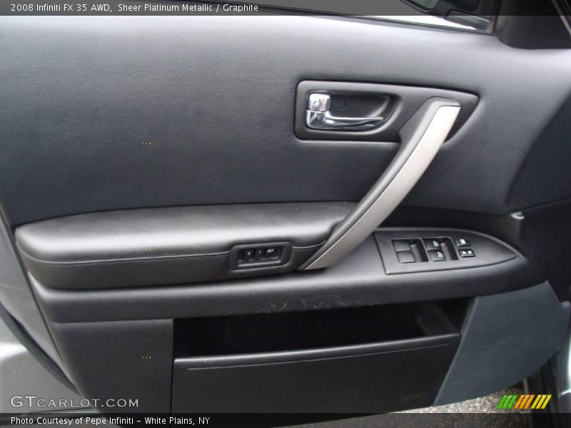 Sheer Platinum Metallic / Graphite 2008 Infiniti FX 35 AWD