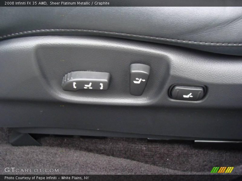 Sheer Platinum Metallic / Graphite 2008 Infiniti FX 35 AWD