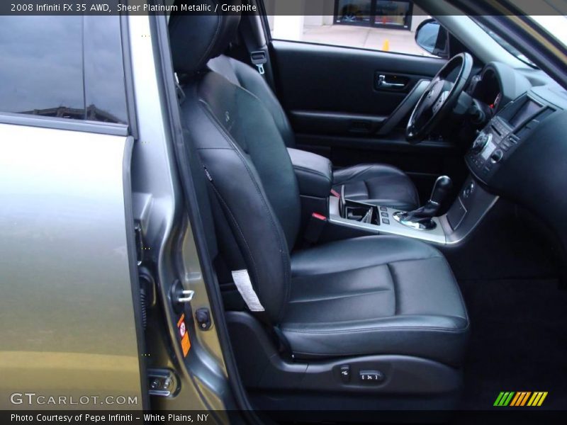 Sheer Platinum Metallic / Graphite 2008 Infiniti FX 35 AWD