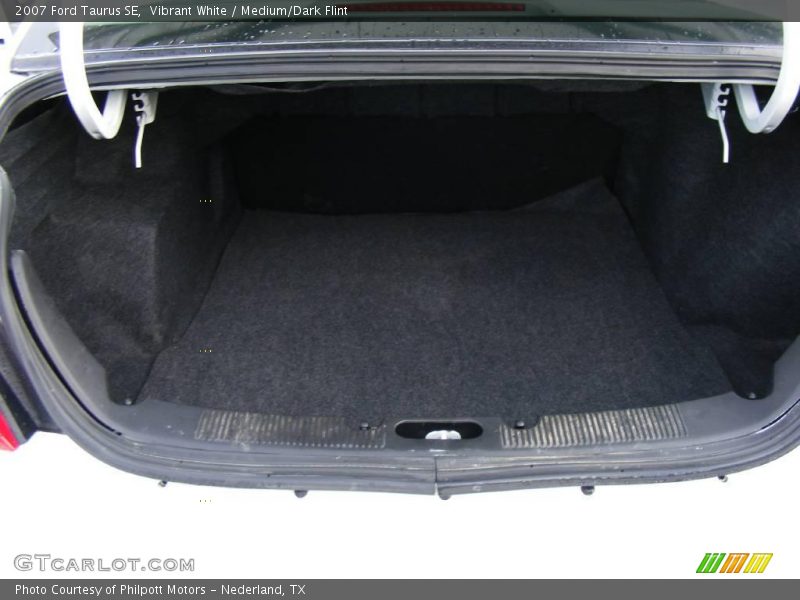 Vibrant White / Medium/Dark Flint 2007 Ford Taurus SE