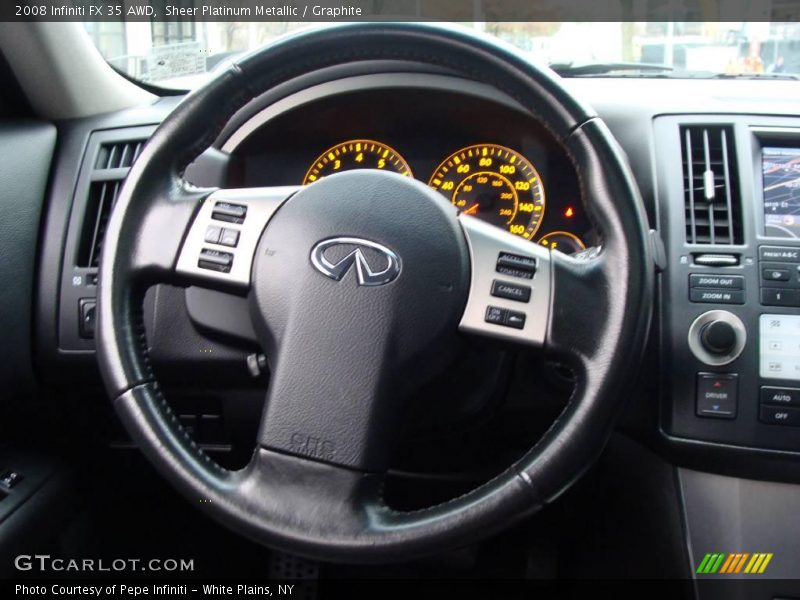 Sheer Platinum Metallic / Graphite 2008 Infiniti FX 35 AWD