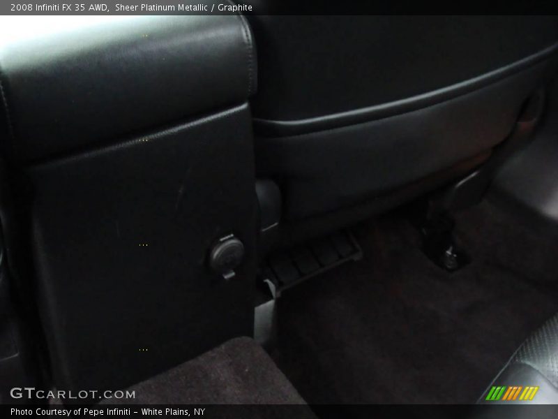 Sheer Platinum Metallic / Graphite 2008 Infiniti FX 35 AWD