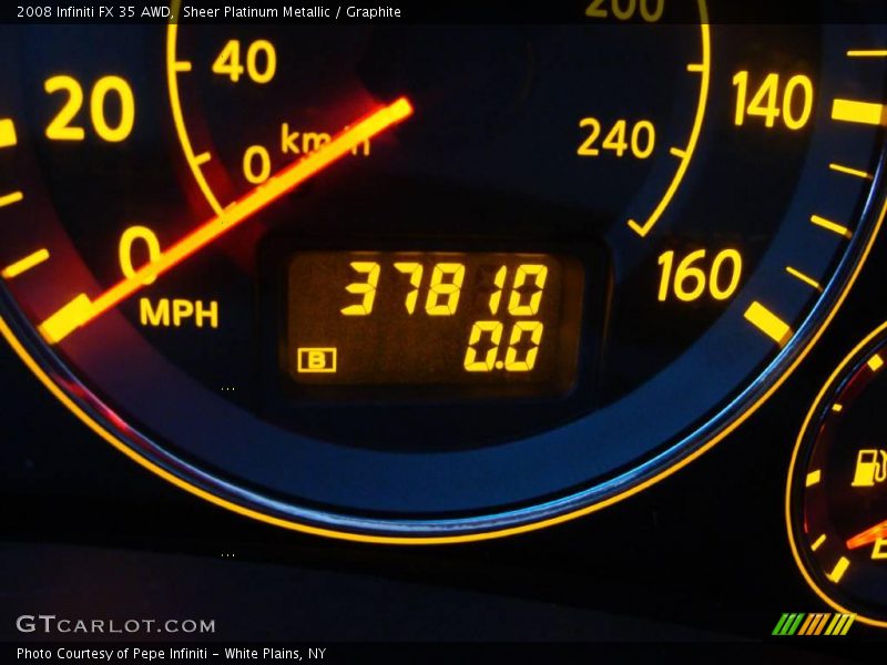 Sheer Platinum Metallic / Graphite 2008 Infiniti FX 35 AWD