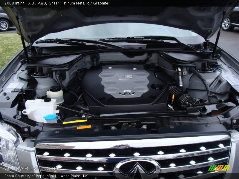 Sheer Platinum Metallic / Graphite 2008 Infiniti FX 35 AWD