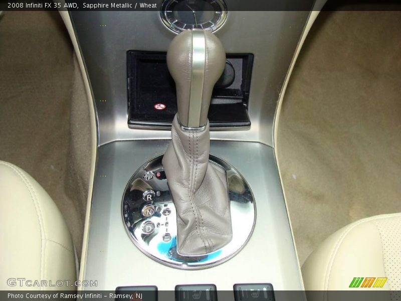 Sapphire Metallic / Wheat 2008 Infiniti FX 35 AWD