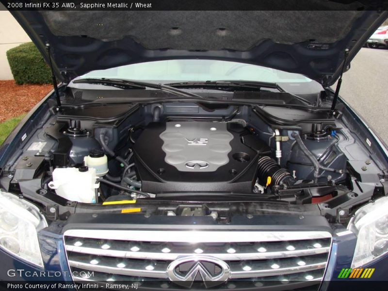 Sapphire Metallic / Wheat 2008 Infiniti FX 35 AWD