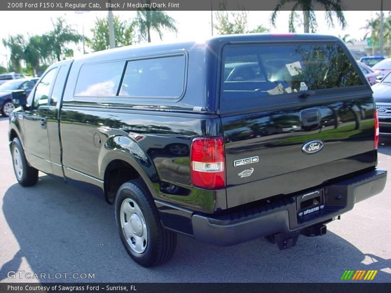 Black / Medium/Dark Flint 2008 Ford F150 XL Regular Cab